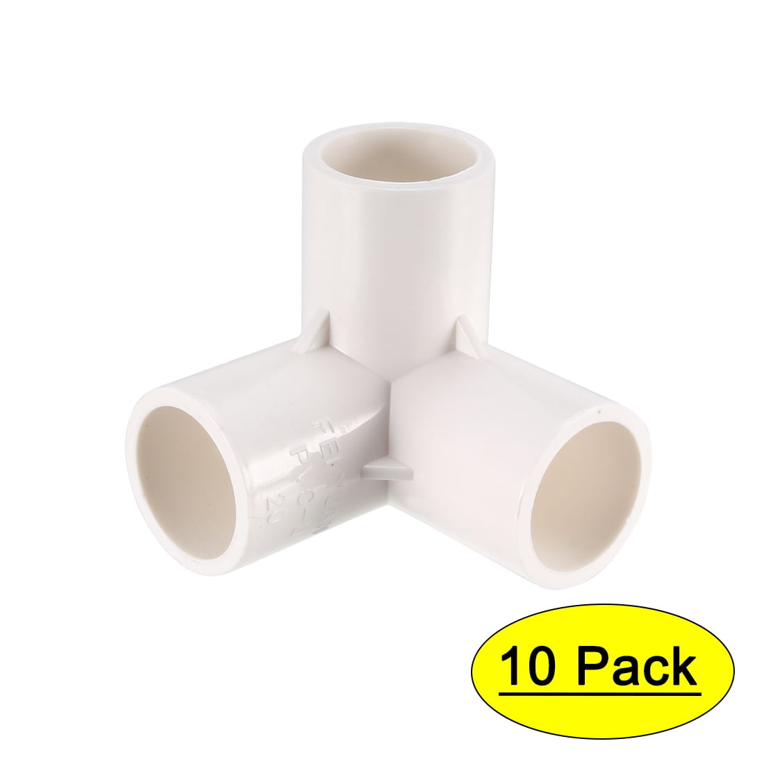 3 Way Elbow PVC Pipe Fitting,Furniture Grade,1/2inch Size Tee Corner