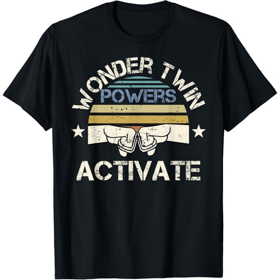 Wonder Twin Power Activated design Sibling design T-Shirt