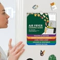 thumbnail image 1 of Magnetic Air Fryer Cheat Sheet Magnets Cooking Guide Booklet Cooking Times Chart, 1 of 1