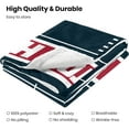 thumbnail image 6 of Houston Throw Blanket Personalized for Men Women Youth Gifts, 6 of 6