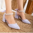 thumbnail image 2 of Miranda - Zapatos de tacón lila con perlas lila 26 CM, 2 of 9