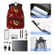 thumbnail image 4 of Easygdp Hot Chili Mochila Casual para Portátil, Mochila para Escuela, Viajes, Negocios, 4 of 6