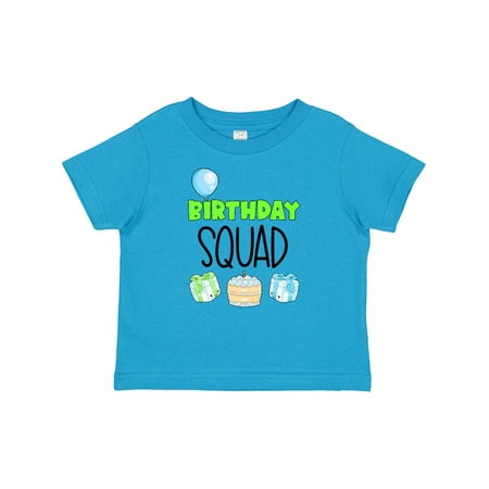 

Inktastic Birthday Squad Balloon Cake and Presents Gift Baby Boy or Baby Girl T-Shirt