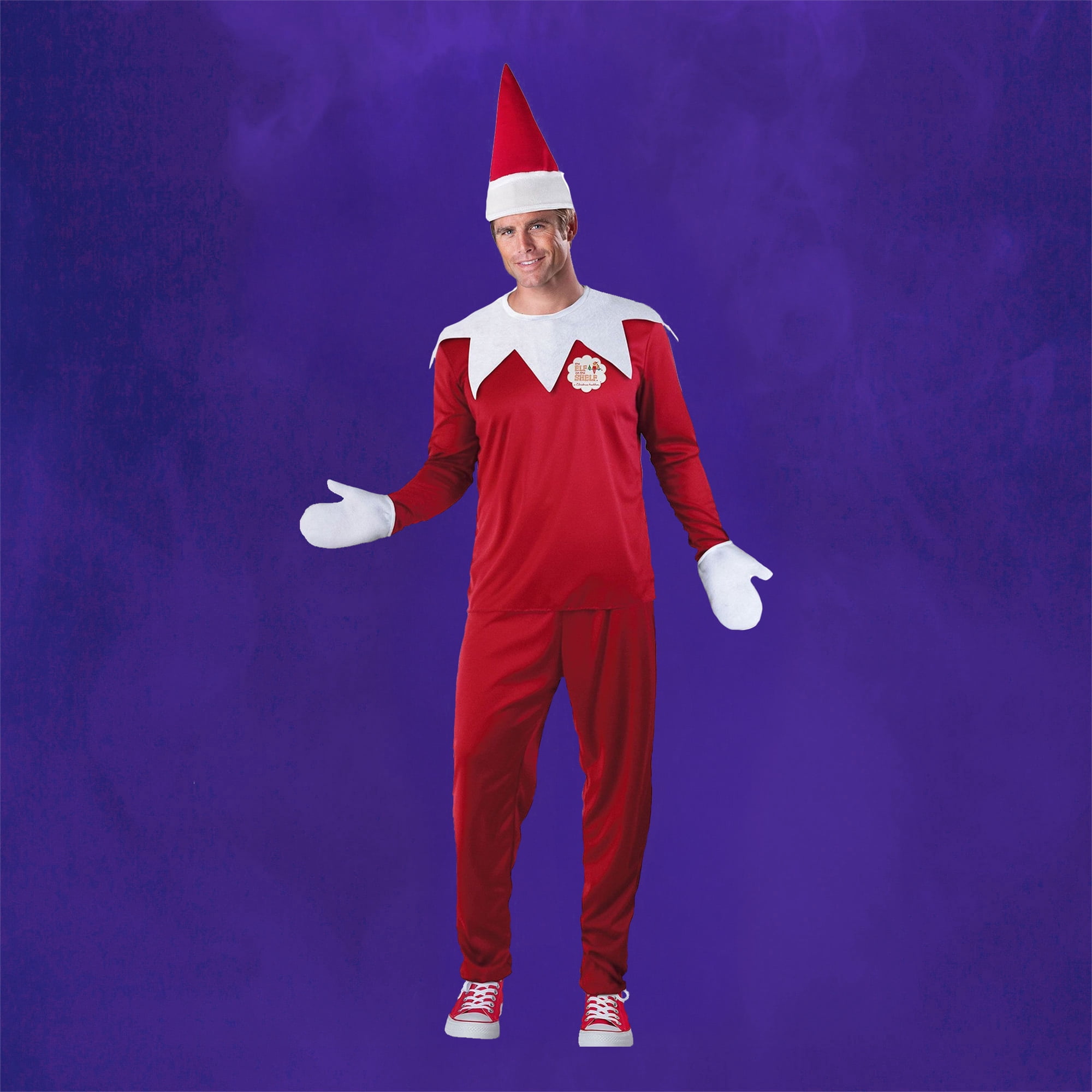 Fun World The Elf on the Shelf Men's Christmas Costume - Large