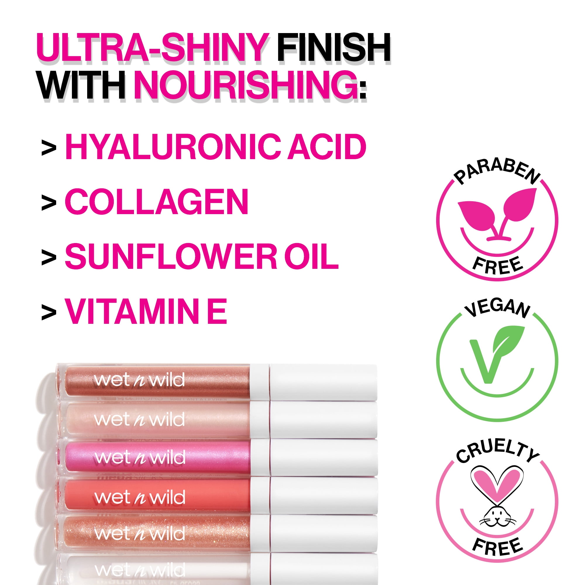 Wet n Wild Mega Slicks Lip Gloss - Berried Treasure