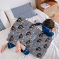 thumbnail image 6 of Yibo Cute French Bulldog Blanket, Animal Dog Print for Puppy Dog Crib Bed Couch Sofa Super Soft Lightweight Throw Frenchie Gifts for Women, Bulldog Lover,Baby for Pet/Stroller, 6 of 8