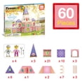 thumbnail image 3 of Set de construcción Picasso Tiles Princess Castle con 60 fichas de 3 a 8 años, 3 of 9