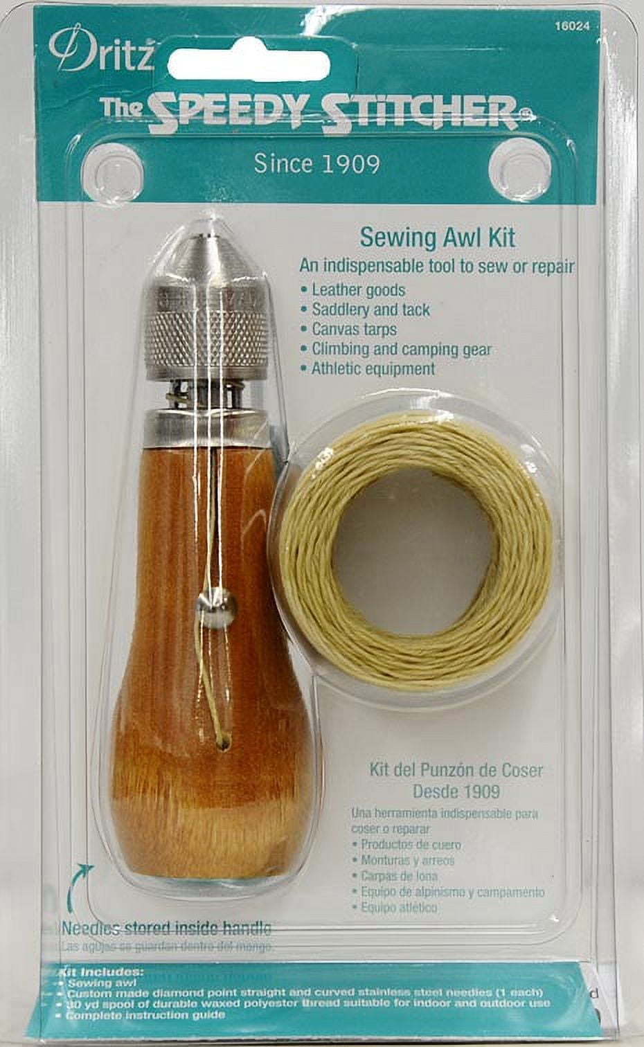 Dritz The Speedy Stitcher Sewing Awl Kit