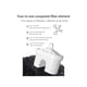 thumbnail image 3 of 14-Cup Capacity Large Water Filter Pitcher For A And Drinking Water With 1 Filter, BV Certified, Reduces 99% Of Lead, Reduces PFAS, PFOA/PFOS, Chlorin, 3 of 4