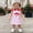 Pink, variant on Toddler Baby Girl Christmas Dress Santa Claus/Gingerbread/Merry Dress Fall Clothes
