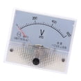 thumbnail image 1 of 85C1 DC Rectangle Ammeter Amp Current Tester Analog Panel meter 0-600 V, 1 of 6