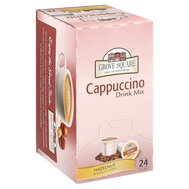 Hazelnut cappuccino top k cups