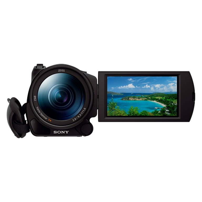 FDR-AX100/B 4K Camcorder with 1 FDR-AX100/B 4K Camcorder with 1