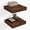 Rustic Brown, variant on Oak Floating Bathroom Shelves Over Toilet Wall Shelf, 48 x 12 Inch Modern Farmhouse Mounted Shelves with Invisible Brackets for Living Room Kitchen Bedroom