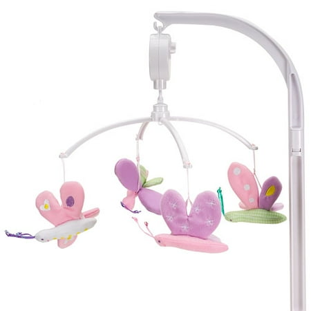 Li'l Kids - Butterflies & Flowers Musical Mobile