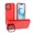 Red, variant on Strong Magnetic for iPhone 16 Plus Case, Military Grade Drop Protection, Compatible with MagSafe, Built-in Camera Cover Kickstand, Matte Slim Phone Cover for iPhone 16 Plus, Red