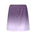 thumbnail image 4 of JBXKXYW Skirt Shorts for Women Womens Casual Solid Tennis Skirt Yoga Sport Active Skirt Shorts Skirt Women's Skirts Women's Skort Skorts for Women With Pockets (Purple3,S), 4 of 6