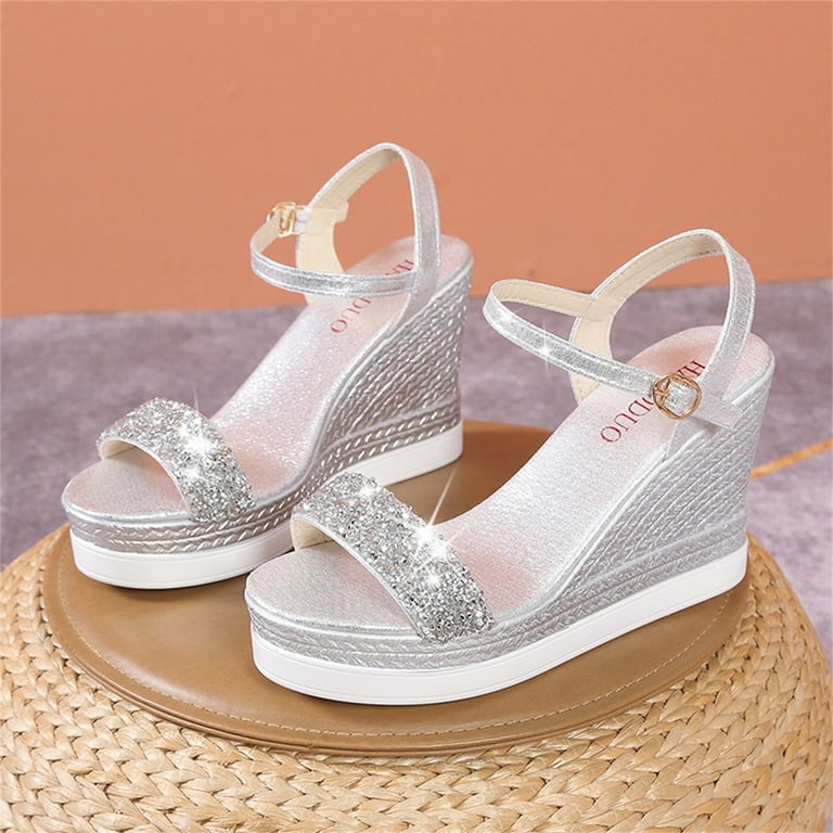 Evening wedge sandals discount