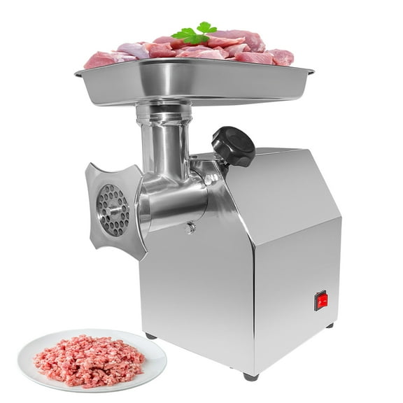 GorillaRock Meat Grinder Commercial | Electric Sausage Stuffing Machine | Stainless Steel Meat Chopper | 110V