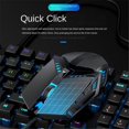 thumbnail image 4 of Wired Gaming Mouse 6 Keys USB Braided Rope 4 Speed for PC Laptop, 4 of 5