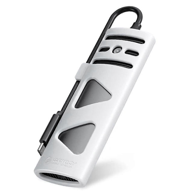 M.2 Dual Protocol All-In-1 Cable Hard Disk Enclosure Type-C Laptop Desktop Computer External Hard Disk Enclosure