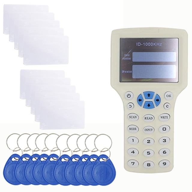 Copiadora Tarjeta de control de acceso Duplicador Cloner RFID NFC IC Lector de tarjetas de identificación Escritor