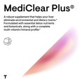 thumbnail image 4 of Suplemento THORNE MediClear Plus Foundational Support 800 ml, 4 of 7