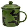 thumbnail image 1 of Taza de café portátil para fiestas, taza de leche para el hogar, accesorio para acampar, taza de fondo plano, taza de jugo de porcelana, taza vintage, taza para acampar, 1 of 8