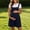 Navy, variant on BRGZLK Women Maternity Overall Shorts Summer Solid Color Casual Loose Sleeveless with Adjustable Waist Soft Breathable Pregnant Jumpsuit Shorts Orange M