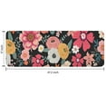 thumbnail image 7 of Multicolored Pioneer Flower Kitchen Rug Mat,Kitchen Runner Rugs Non Skid Washable,Decorative Kitchen Floor Mats for Kitchen,Sink,Laundry,17"x47.2", 7 of 7