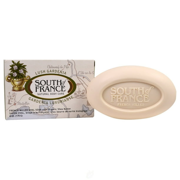 (3 Pack) South Of France Bar Soap Oval Lush Gardenia 6 Ounce Walmart
