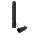 thumbnail image 1 of RC Crawler Front Axle Tube, Black Coating Brass Front Axle Tube Wear Resistant  for 1/10 SCX10 PRO RC Crawler, 1 of 7