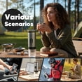 thumbnail image 2 of Portable 3-in-1 Espresso Coffee Maker, Self-Heating & Rechargeable with Smart Display &mdash; Works with Ground Coffee, Small & Large Capsules; Trave, 2 of 7