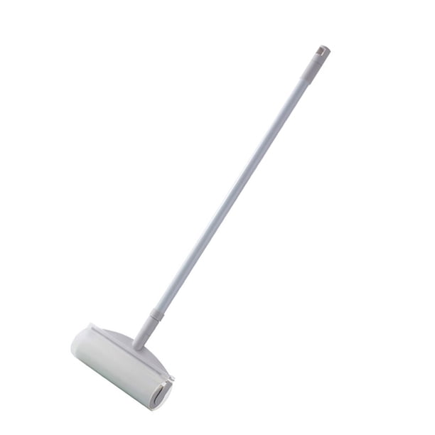Kearding Rodillo pegajoso de pelusa 60 colgante de papel removedor de polvo ajustable portátil muebles manta herramienta de limpieza de suelo Type2 NO2
