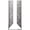 Steel, variant on Simpson Strong-Tie IUS2.56/11.88 IUS Galvanized Face-Mount Joist Hanger for 2-1/2 in. x 11-7/8 in. Engineered Wood