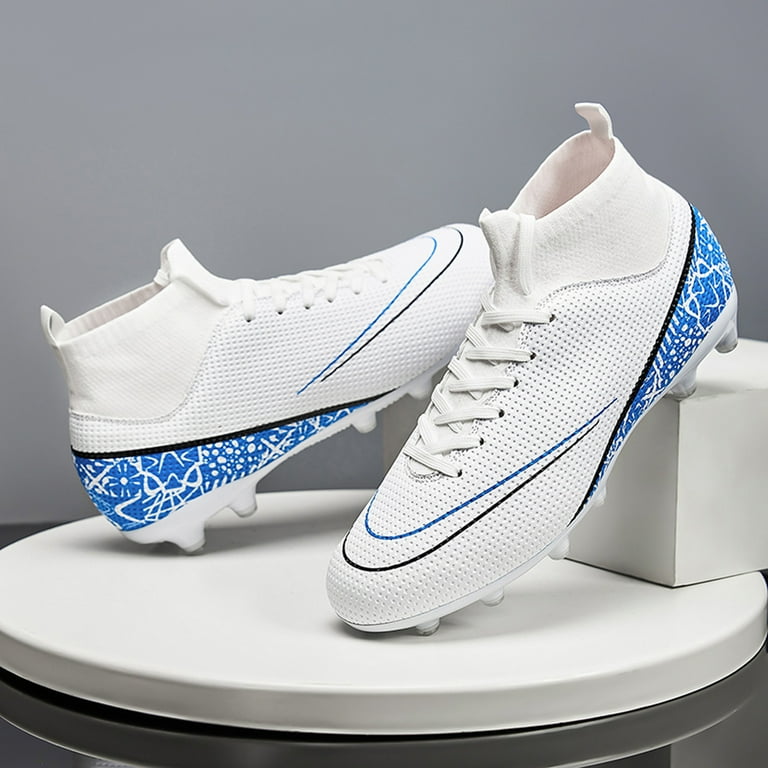 Baby blue nike cleats deals