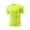 Green, variant on Kids High Elastic Tight Athletic Short Sleeve T-Shirt – Quick Dry Sweat Wicking Soccer Training Base Layer, Active Sporty Style, Great for Physical Fitness and Track Events