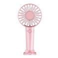 thumbnail image 1 of Ventilador de mano silencioso recargable por USB, ventilador portátil, ventilador eléctrico de refrigeración para mujeres y hombres, 1 of 9