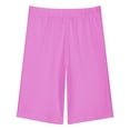 thumbnail image 5 of Cethrio Kids Girls Outfit Sets, Athletic 2 Piece Summer T-Shirts and Bike Shorts Sets Hot Pink Size 6-7 T, 5 of 8