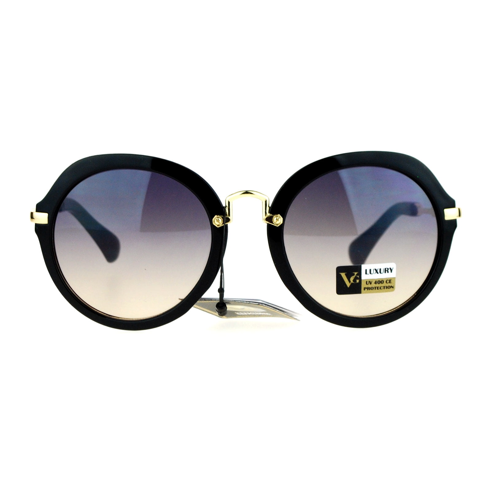 John Lennon Gold Rainbow Tinted Eyeglasses, Circle Lens Mirror