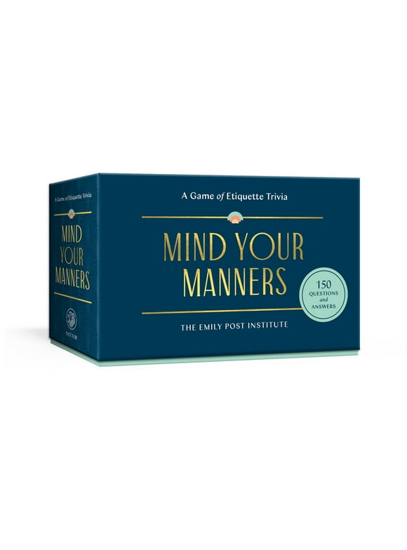 Mind Your Manners : A Game of Etiquette Trivia (Cards)