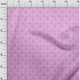 thumbnail image 3 of oneOone Cotton Silk Fuschia Pink Fabric Asian Paisley Sewing Fabric By The Yard Printed Diy Clothing Sewing Supplies 42 Inch Wide, 3 of 4