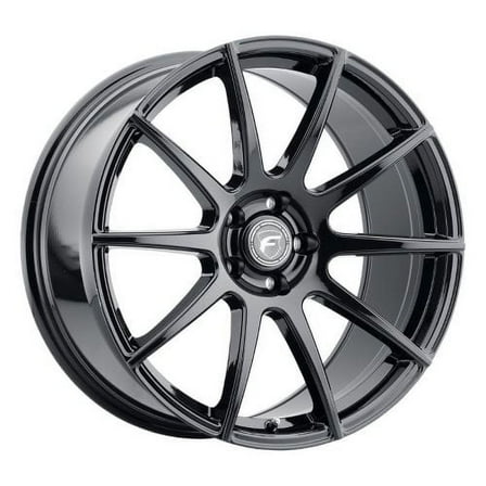 19x11 Forgestar F201 CF10 Gloss Black Wheel 5x4.5 (56mm)