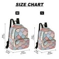 thumbnail image 2 of FORMRS Mini Backpack Purse for Women Quilted Travel Daypack Casual Shoulder Bag, Art Pattern, 2 of 7