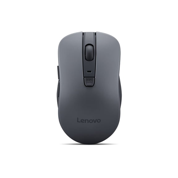 Lenovo WL310 Bluetooth Silent Mouse - Optical - Wireless - Bluetooth - Gray - 1600 dpi - Scroll Wheel - 6 Button(s) - Right-handed - AA Battery Supported - 1