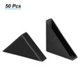 thumbnail image 3 of PP Esquina Protector Triángulo 47x12mm para Cerámica, Vidrio, Metal Hojas Negro Paquete de 50 Unique Bargains protectores de borde de embalaje comercial profesional, 3 of 5