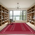 thumbnail image 2 of ODIKA 2'x3' Machine Washable Non-Slip Area Rug, Geometric Red High Traffic Rug, Red, 1075096, 2 of 7