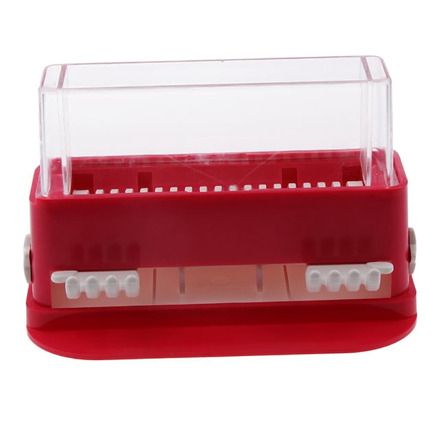 Caja de Escobils Almacenamiento Cepillo de Pestañas Swab Extensión Pegamento de Roja de Plástico Sunnimix Caja de escobillas para hisopo