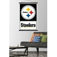thumbnail image 2 of NFL Pittsburgh Steelers - Logo 21 Wall Poster with Magnetic Frame, 22.375" x 34", 2 of 5