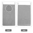 thumbnail image 6 of HEANUJJ Grey Mesh Laundry Bag Set with Door Hanging Hook, Practical Storage Organizer for Clothes and Laundry, 6 of 7